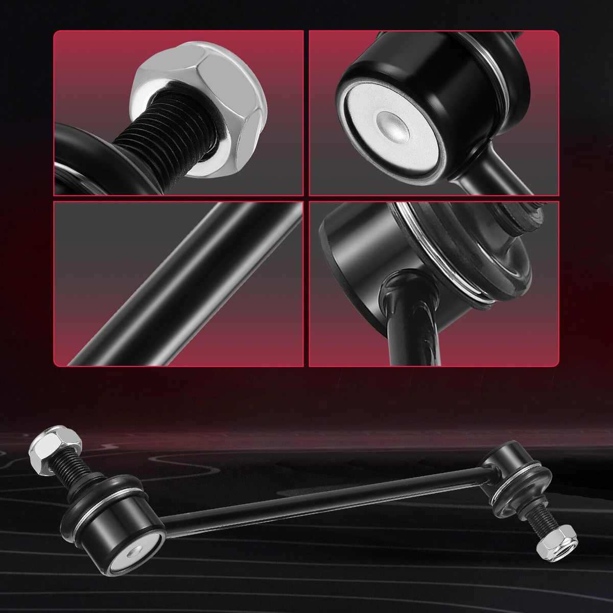 TRQ Front Sway Bar Link Set – Compatible With 2006-2015 Honda Pilot, 2006-2013 Acura MDX & ZDX - View #3