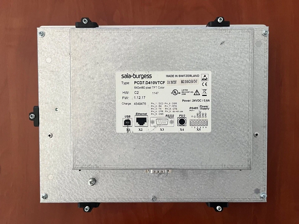 Saia Burgess pcd web panel mb, PCD7.D410VTCF - Image 2 of 4