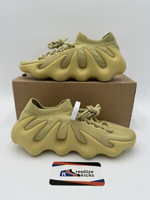 Yeezy 450 sulfer  in Pale Yellow mens size 10.5 Adidas Yeezy YEEZY 450  main image 4