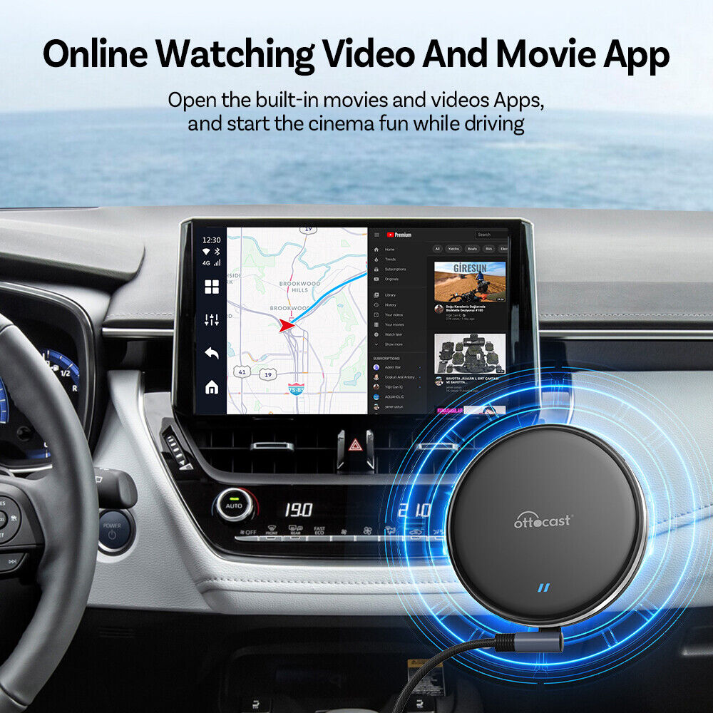 Ottocast P3 Lite AI BoxWireless Android Auto CarPlay Adapter Ottocast P3 Lite AI BoxWireless Android Auto CarPlay Adapter