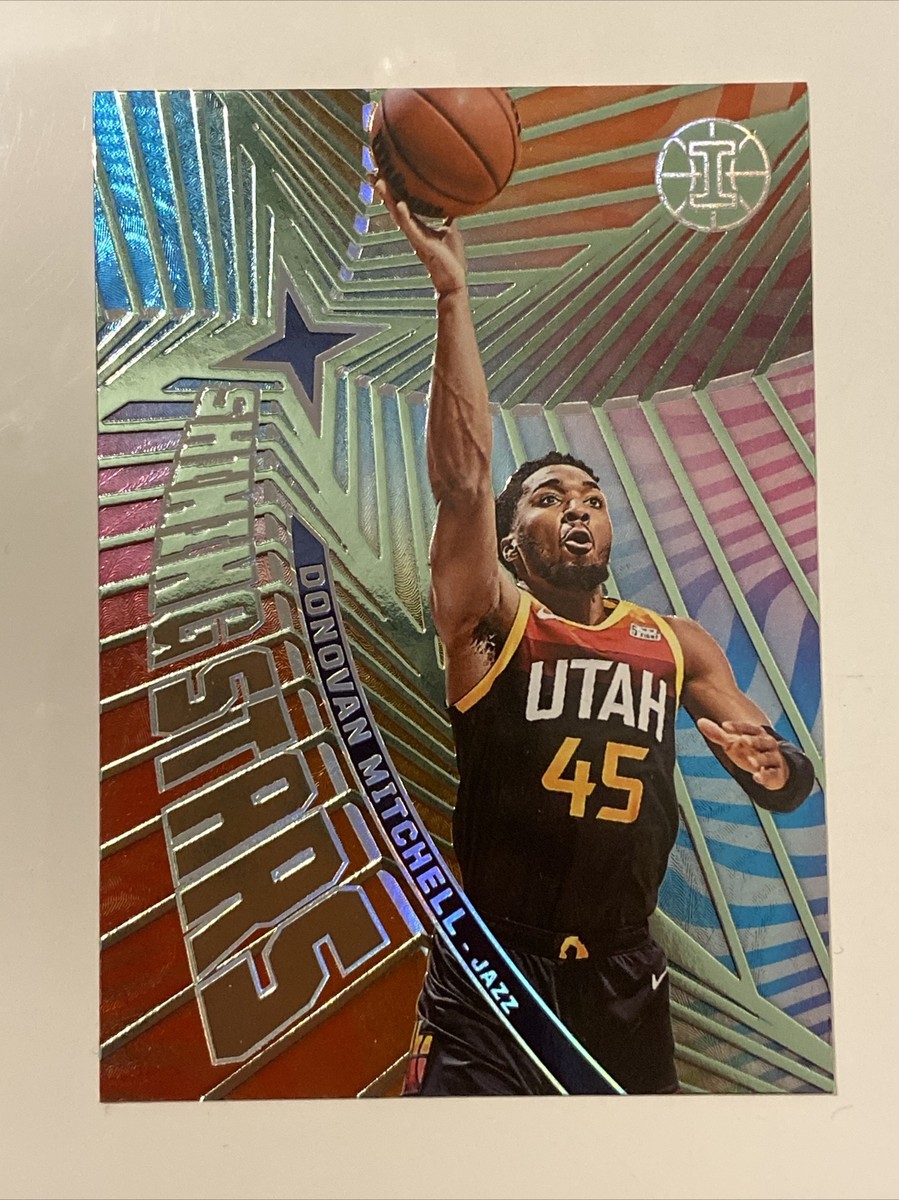 その他 Nt Donovan Mitchell Patch 4/99 Game use Donovan Mitchell 2021-22 Panini Illusions #14 Shining Stars