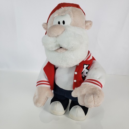 Sound N Light Plush Animated Musical Dancing Hip-Hop Santa Claus 13" White Red - Picture 2 of 14