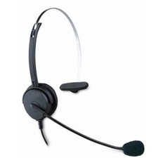 Call Center Hands-Free Headset Headphone Telephone Mircrophone Noice Cancelling