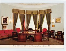 Postcard Harry S Truman Library & Museum Independence Missouri