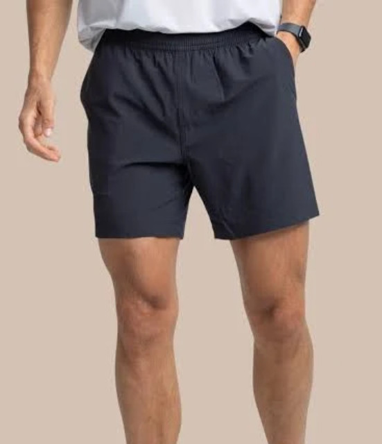 Мужские шорты Southern Tide Mens Rip Channel Short, черный, XXL