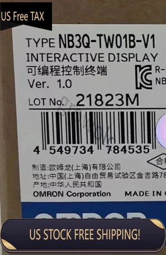 1pc Omron NB3Q-TW01B-V1 brand new touchscreen Fast delivery DHL  US Free TAX