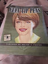 Walter T Foster How To Paint With Felt Tip Pens A. V. Almazar Vintage 1980's