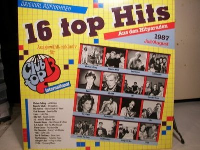 Club Top 13 7/8 1987:Modern Talking, Depeche Mode, Fancy, Billy Idol, U2,.. [LP]