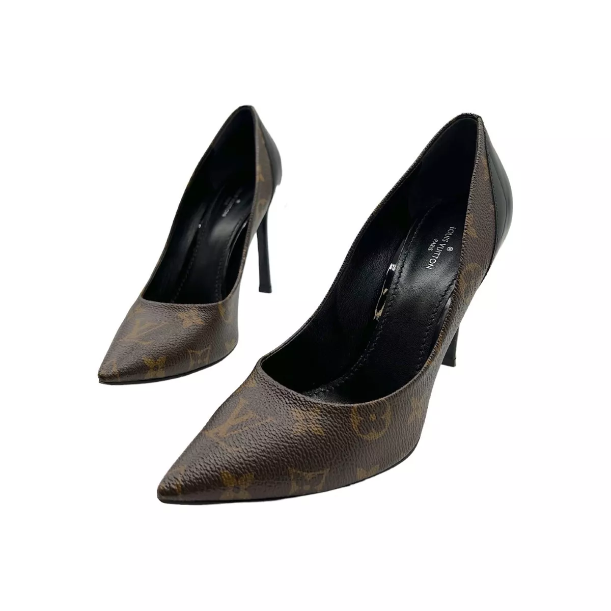 Louis Vuitton Monogram Cherie Pumps - Sz. 37.5