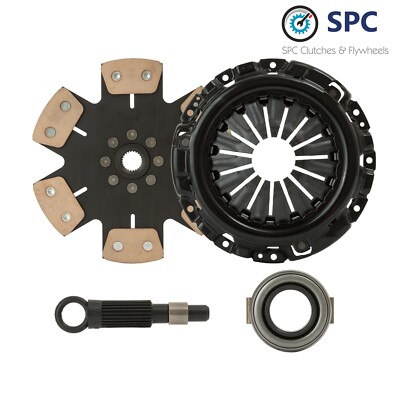SPC STAGE 4 6-PUCK RIGID CLUTCH KIT Fits 1987-1992 TOYOTA SUPRA TURBO 3.0L 7MGTE