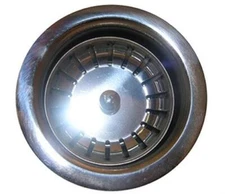 Larsen Supply 3.5 in. Stainless Steel Kitchen Deep Sink Strainer