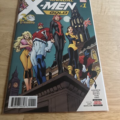 Marvel Comic Book X-MEN GOLD Annual #1