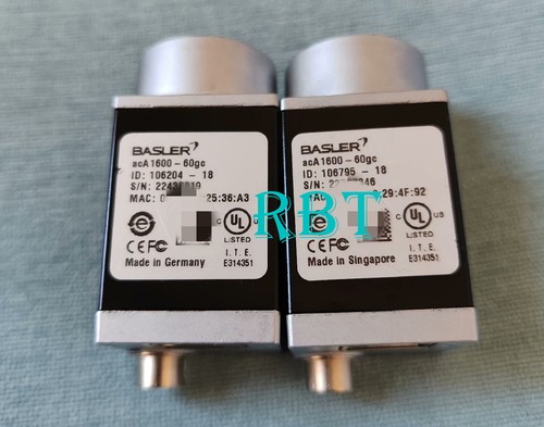 1PC BASLER acA1600-60gc industrial camera used Fast Free delivery