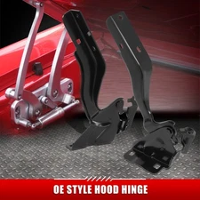 [2Pc]For 13-19 Nissan Sentra Steel OE Style Left & Right Side Hood Hinge Bracket