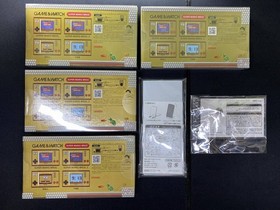 Product Game Watch Super Mario Bros. Bonus Set Of 4 Nintendo Retro Reprint