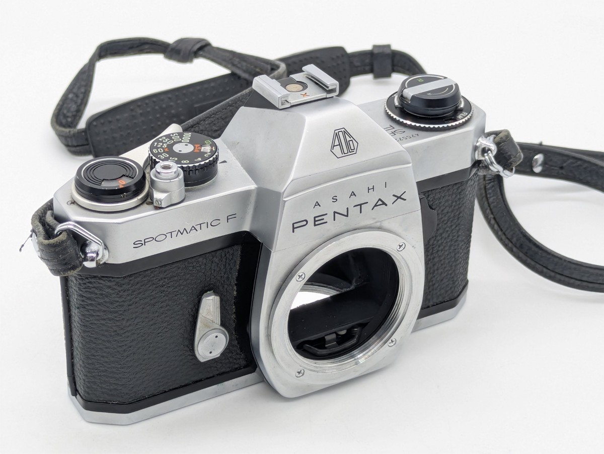 フィルムカメラ PENTAX SPOTMATIC F SPF Takumar 50mm f1.4 Video*[For Parts*] Pentax Spotmatic F SPF SLR Film Camera