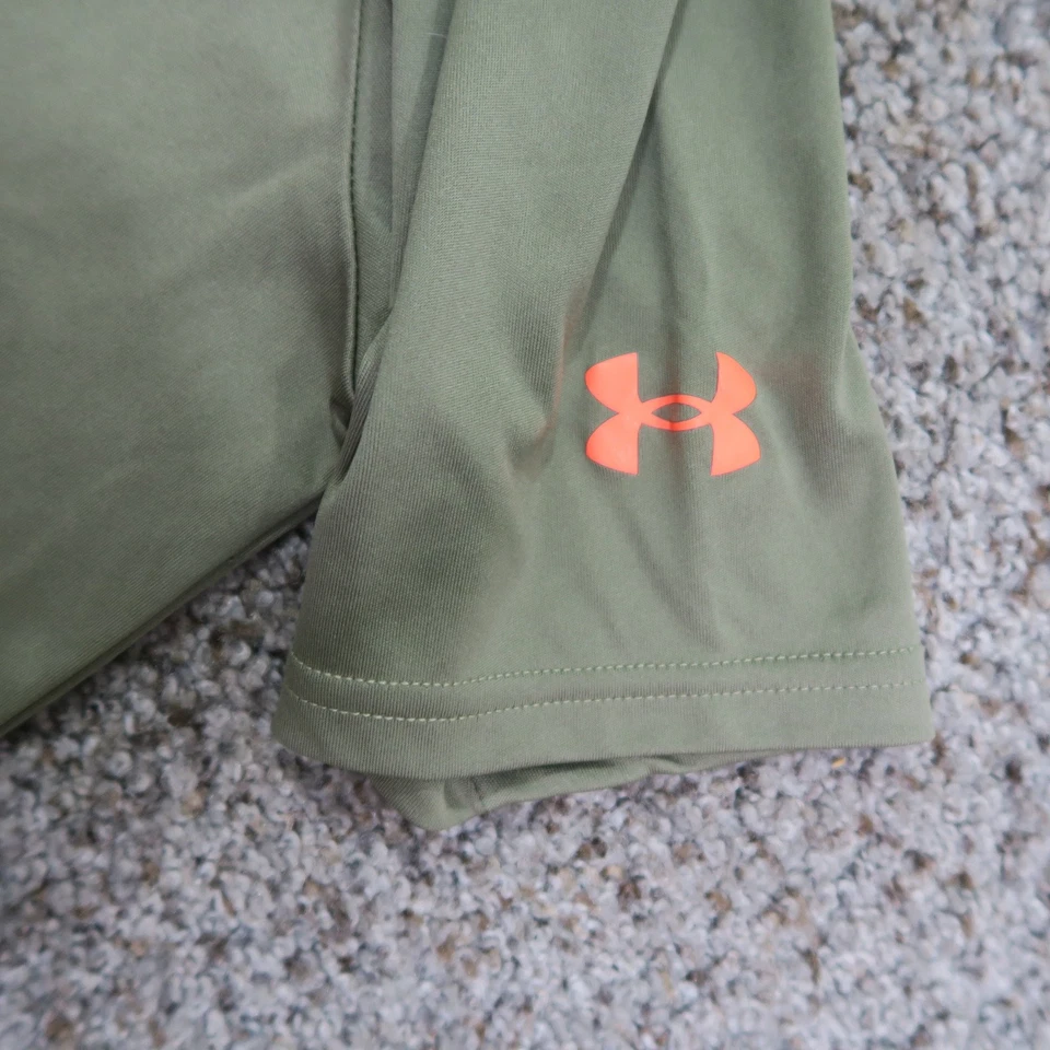 Camisa Under Armour Project Rock Juvenil Mediana Sangre Sudor Respeto Camiseta Entrenamiento Gimnasio Foto 4 de 4