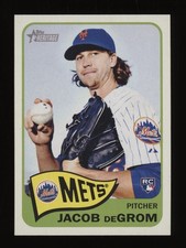 2014 Jacob DeGrom Topps Heritage Baseball Rookie Rc #H549 *NICE* Invest NOW