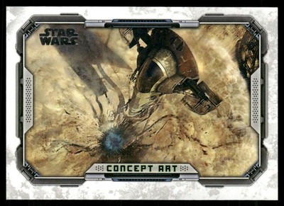 TAKING DOWN THE SARLACC 2022-23 Topps Star Wars The Book of Boba Fett Concept