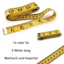 Schneiderbandmaß Maßband 300 cm Zentimeterm...