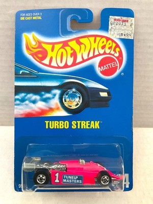 Hot Wheels TURBO STREAK Indycar - Blue Speed Points Card #104 - PLEASE READ!