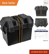 Certified PowerGuard 24 Battery Box - Safety Vented Design for Marine RV