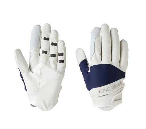 Shimano GL-001V Gloves Ocea Jigging Casting White Navy Size XL 601926 - Picture 3 of 6