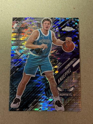 Kon Knueppel [Pulsar Refractor] #GT-19 2025 Topps Chrome Go Time card