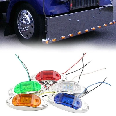 LED Breite Indikator Licht Seite Lampe Bremse Warnung Birne Für Truck Trailer - Bild 1 von 4