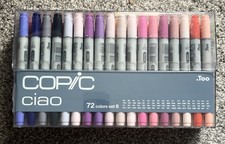 Copic Ciao Pens/Markers Set 72 Colours - 72A ...