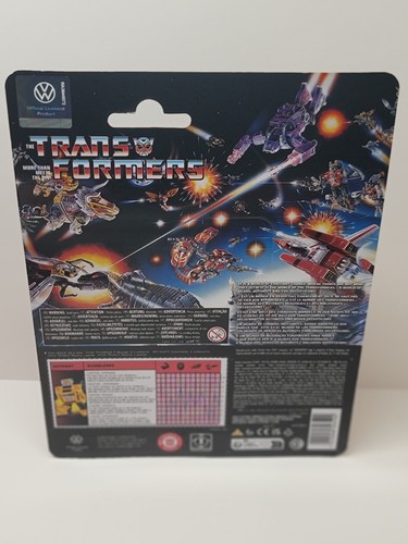 Transformers Carded Retro G1 Autobot Bumblebee + Gears! 2025 Walmart - Picture 3 of 10