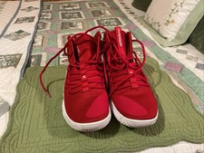 Talla 13 - Zapato Nike Hyperdunk Low Top Rojo Para Hombre 9.5