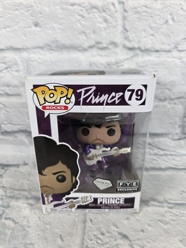 Funko Pop Rocks Prince 79 Fye Exclusive Diamond New