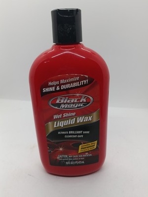 ITW Black Magic 16 Oz Wet Shine Liquid Car Wax Bm48016 for sale