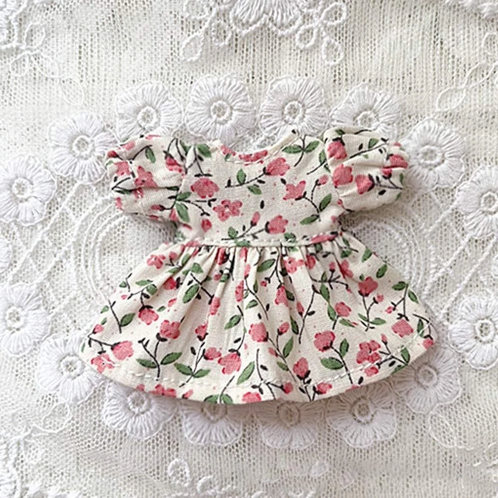 VETEMENTS Bambole abiti manica corta vestiti stampati fatti a mano bambola top bambola gonna vestiti