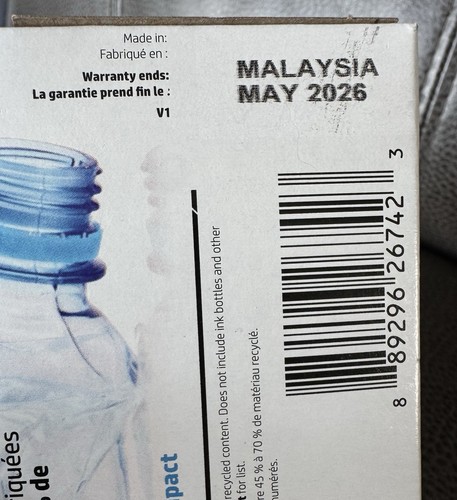 HP 63XL Black Ink Cartridge Expiration: 05/2026 - Afbeelding 3 van 4