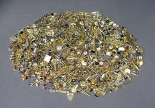 HUGE LOT over 13lb cufflinks tie tacks bars clips vtg gemstone SWANK +++