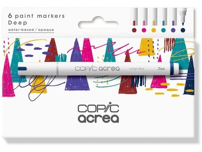 1 bis 20x COPIC Marker acrea ''Deep'', 6er Set - SPARE BIS ZU 28%