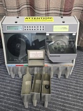 CONTADOR CLASIFICADOR DE MONEDAS ESCANEO MONEDA SC22 FUNCIONA 11 Bandejas Resistente