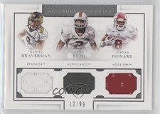 2016 Panini National Treasures Collegiate 12/99 Daniel Braverman Deon Bush 0b2