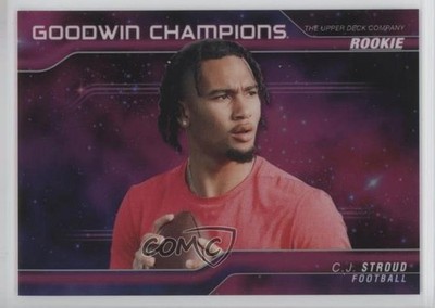2023 Goodwin Champions Platinum Horizontal Cosmic /199 CJ Stroud Rookie RC 0nr3