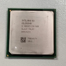 Intel Celeron Processor 128KB Cache 2.4 GHz 400 MHz FSB CPU PGA478 SL6W4