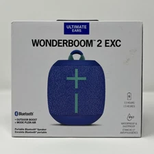 Ultimate Ears Wonderboom 2 Ultraportable Bluetooth Speaker - Bermuda Blue