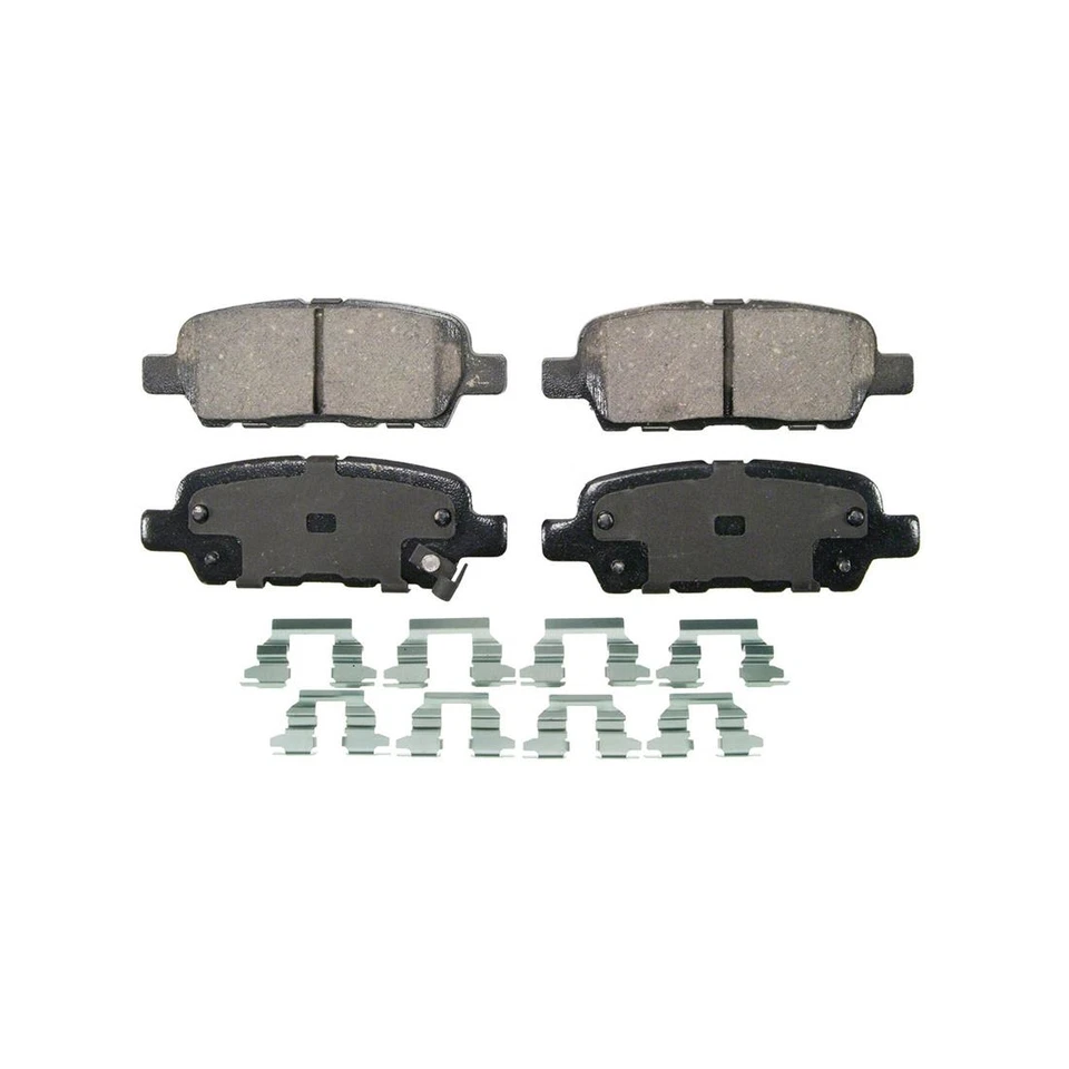 Комплект передних задних дисковых тормозных колодок подходит для Nissan Rogue 2008-2013 годов выпуска - Изображение 3 из 4