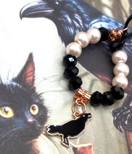 Crow Pagan Witch Connection To Hecate Amulet Necklace K1