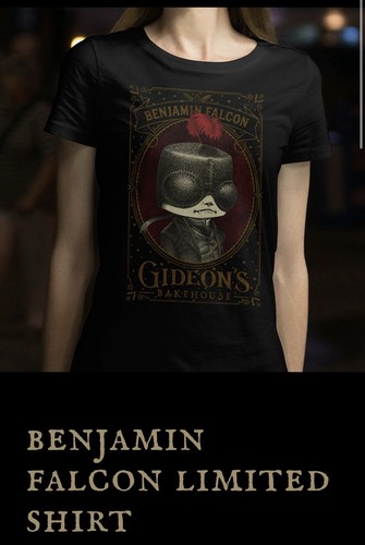 Gideon‘S Bakehouse Benjamin Falcon T-Shirt Extra Large Sold Out Online