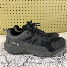 Oboz Men's Katabatic Low Gray Trail Shoes Gorpcore Hiking Size 8 US