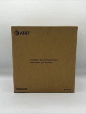 AT&T BL102-4 Cordless Phone Answering Machine Call Blocking Intercom 4 Handsets