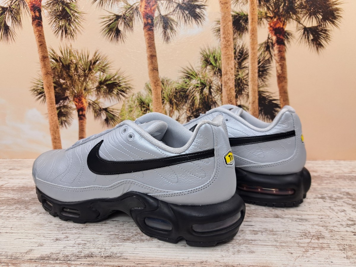 Nike Air Max Plus Tiempo Wolf Grey Sneakers HM6850-001 Mens Size