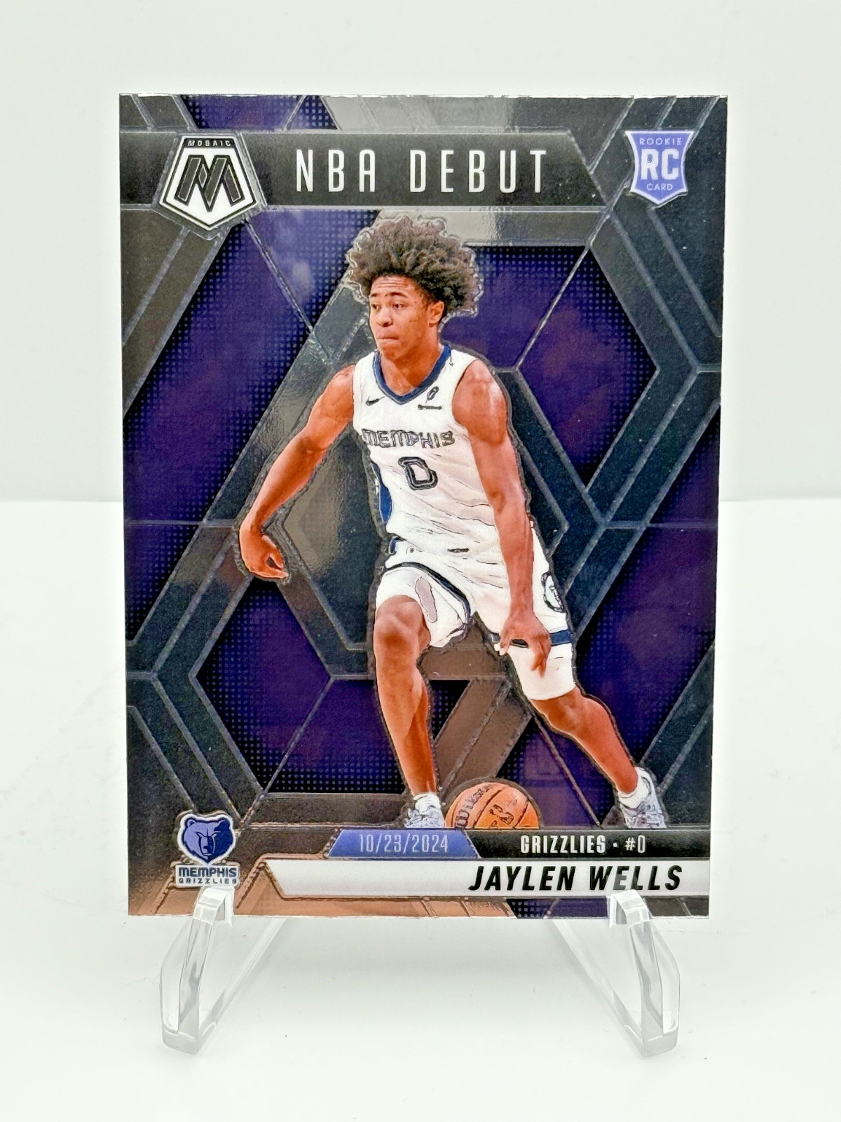 2024-25 Mosaic Basketball - Jaylen Wells NBA Debut RC #260